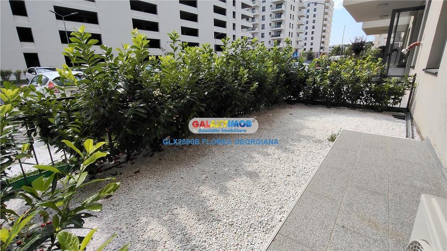 Doua camere cu gradina de inchiriat Greenfiled Residence