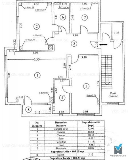 3 Camere | Aviatorilor | Emanoil Porumbaru | Parcare Subterană - 8