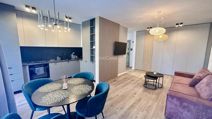 Ap 2 camere modern +garaj de inchiriat in Rozelor Residence - 13