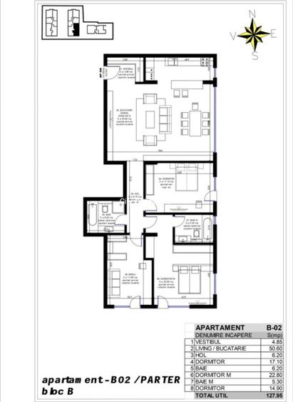 Vanzare apartament 4 camere Iancu Nicolae zero comision