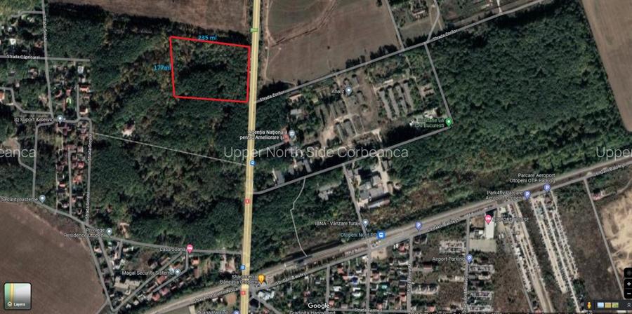 Proiect Unic 3.5 Ha Teren constructii in mijlocul padurii P+5 Otopeni-Corbeanca - 2