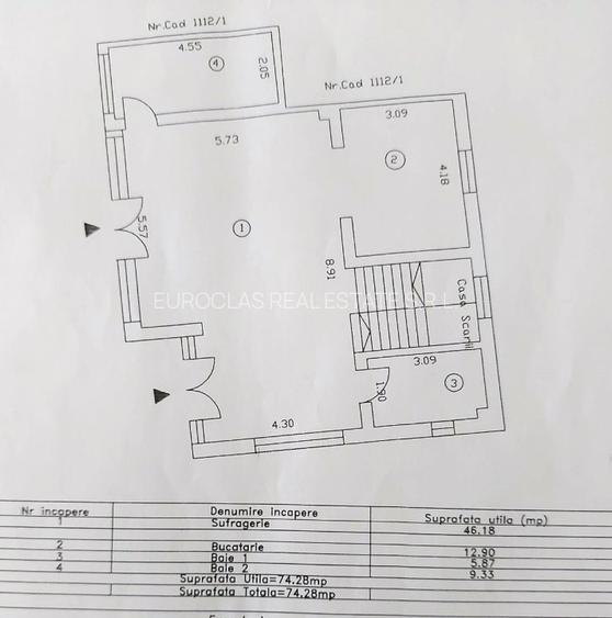 Exclusiv!Pensiune P+1+M pe partea marii  Eforie Nord-269.000 euro(Cod E8+E10) - 56