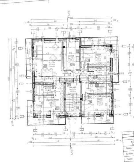 Apartament generos de 4 camere – 127 mp, 4 balcoane, 2 bai, bloc nou