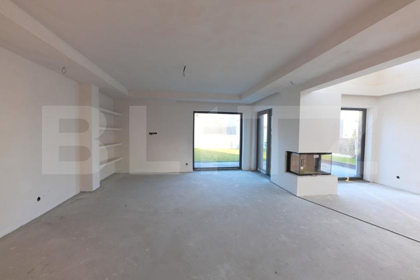 Vila de lux cu sistem Smart Home, 4 dormitoare si sala de sport
