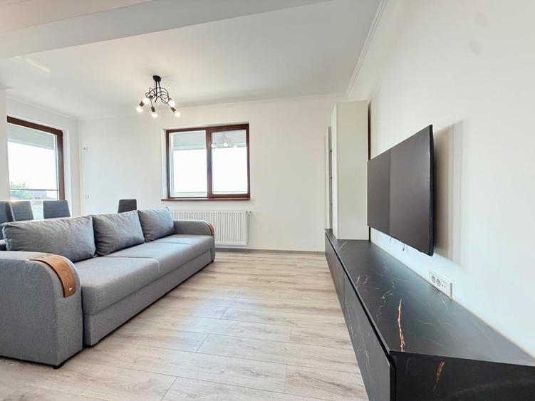 2 camere | Bloc nou | Prima închiriere | Terasă 16 mp | Metrou Jiului