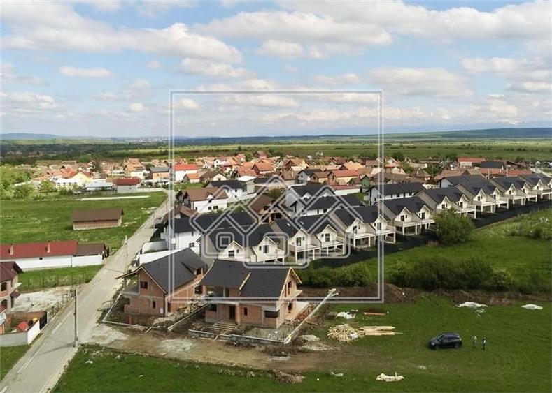 Casa individuala, 487 mp teren, finisata la alb, 147mp utili, Cristian
