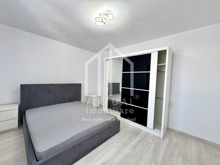 Apartament cu 2 camere, 60mp utili, baie cu geam, parcare privata