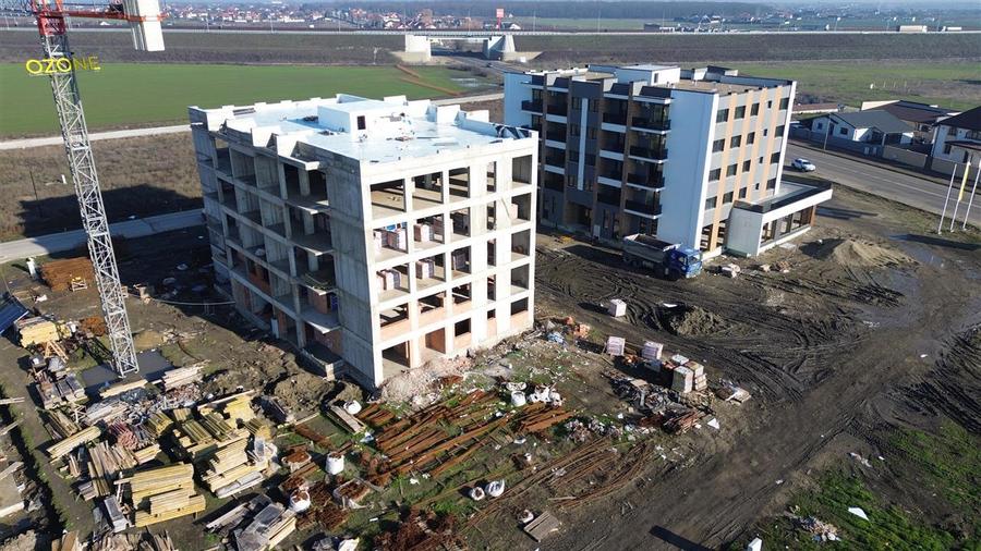 Apartament 2 camere tip studio 55mp utili de vanzare in Ozone City