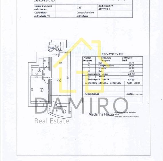 Apartament 2 camere GViTown metrou Mihai Bravu Vitan Vacaresti Mobilat/Utilat