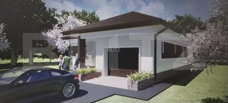 Vilă plan parter 120mp utili/600mp teren, zona Priseaca - 4