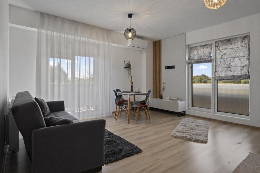 2 camere Tunari, complet mobilat, loc parcare, langa Cosmopolis