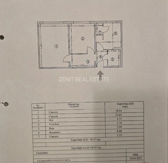 Renovat // Mobilat/utilat // Decomandat - 6