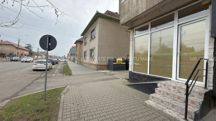 Spațiu Comercial Stradal 30 mp/Trafic Intens Auto și Pietonal/C.A.Române - Carei - 11