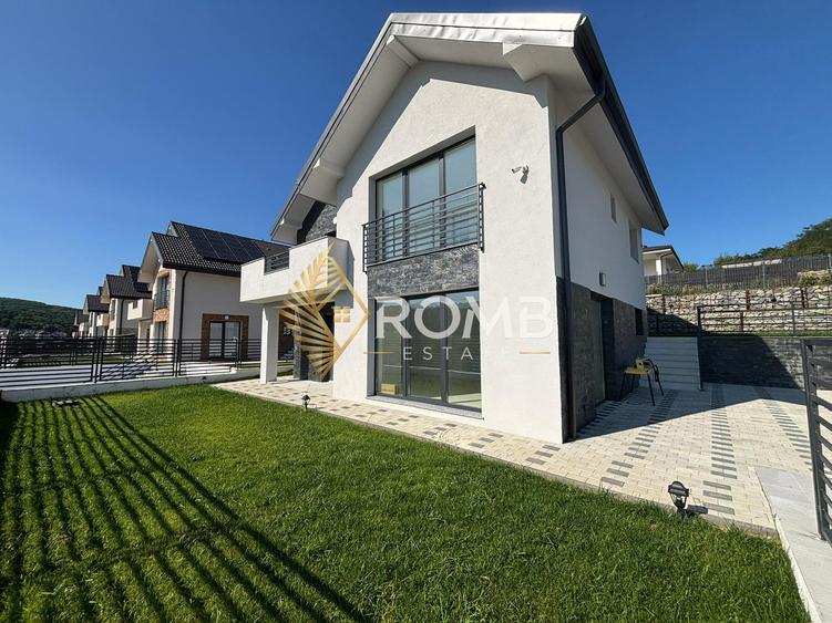 Casă individuală, 4 camere, 500 mp teren, clasa energetica A, Popești, Baciu