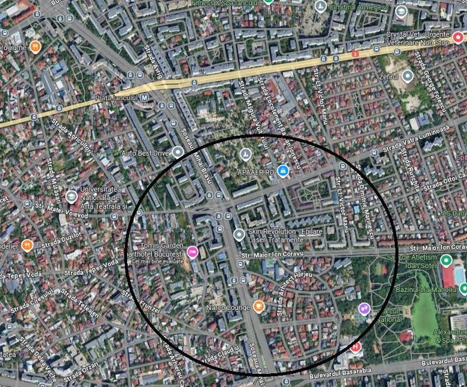 Zona Mihai Bravu sp 122 mp trafic intens