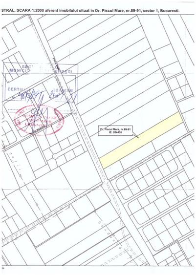 La intersectia Drumul Piscul Mare cu Drumul Vf.Berivoiul Mare