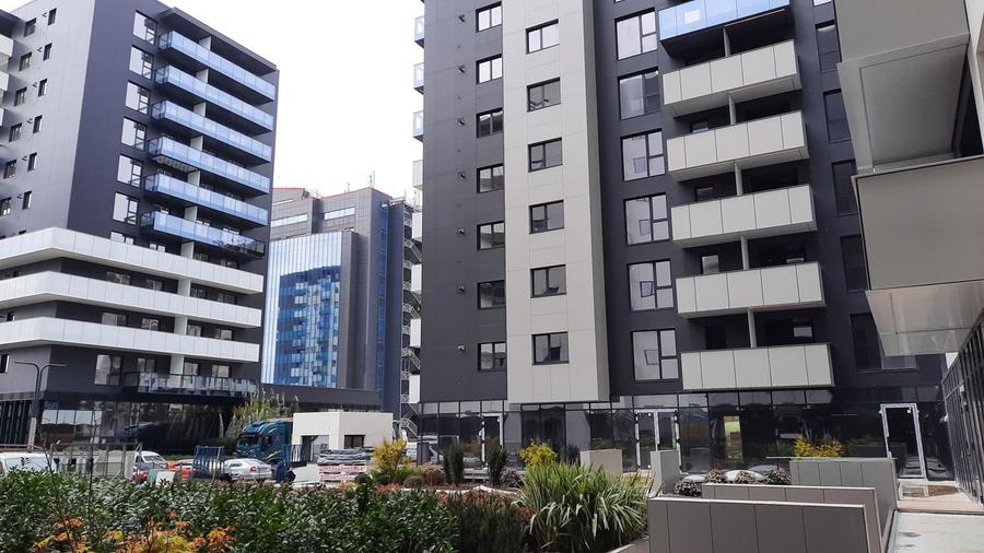 6 spatii comerciale de inchiriat 251-479 mp , Pipera- Ansamblu rezidential