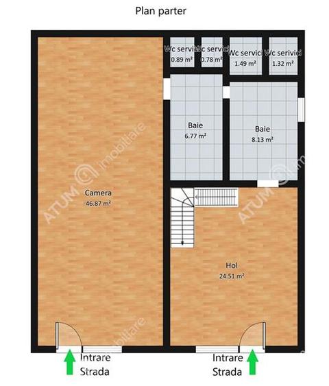 Casa la cheie cu 200 mp utili P+E si curte 250 mp zona Gusterita Sibiu