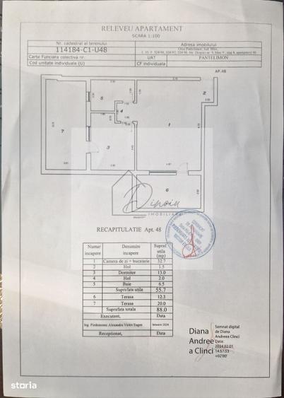 Apartament 2 camere LUX I UNIC I Parcare I COMISION 0%