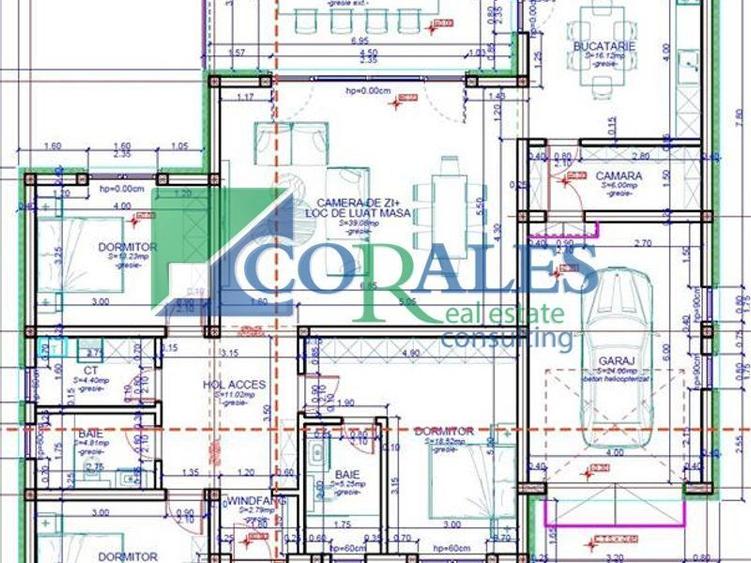 COMISION 0%. Proiect in derulare. 3 dormitoare. Garaj.