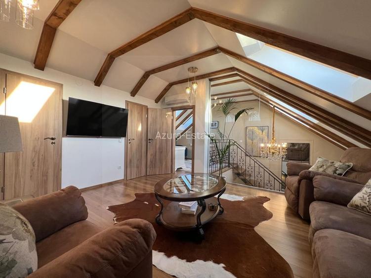 Penthouse lux 122 mp utili 4 camere 3 bai etaj 2 in Arhitectilor - 15