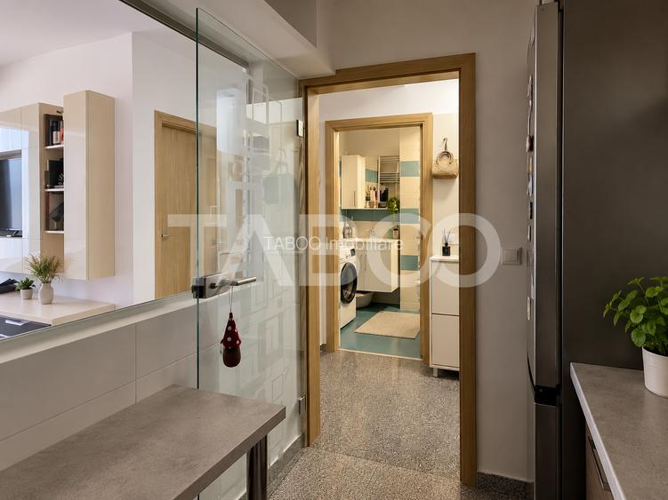 Apartament modern de vanzare 2 camere balcon lift  Doamna Stanca - 11