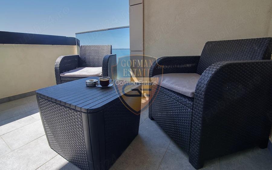 2 camere Mamaia Nord Stefan Building Lake etaj 2 58mp balcon vedere lac gaze A/C - 3
