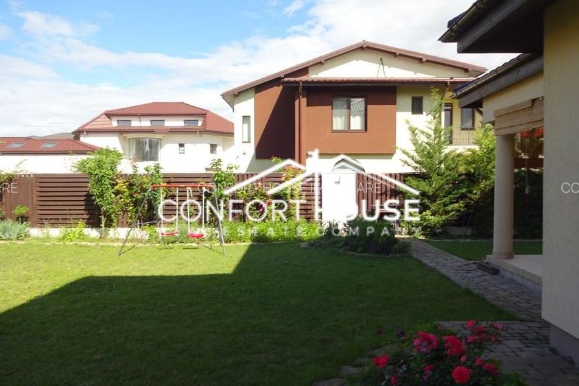 Vila cocheta, 6 camere, 500mp teren, inchiriere, PIPERA-TUNARI - 4