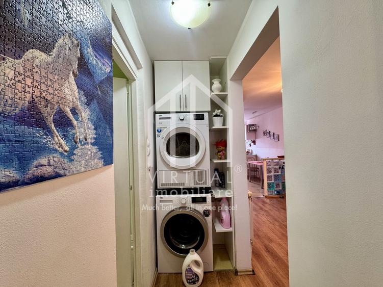 Apartament cu 3 camere, decomandat, 55mp utili+2 balcoane, Cisnadie