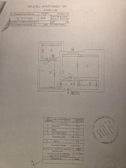 Vânzare apartament 2 camere+loc parcare, Metalurgiei-metrou Dimitrie Leonida
