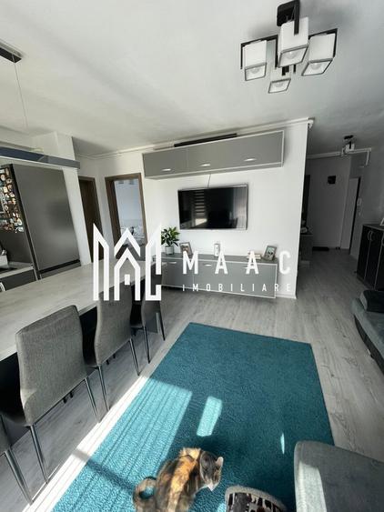 Apartament 3 camere decomandat | Vest Sibiu | balcon, parcare