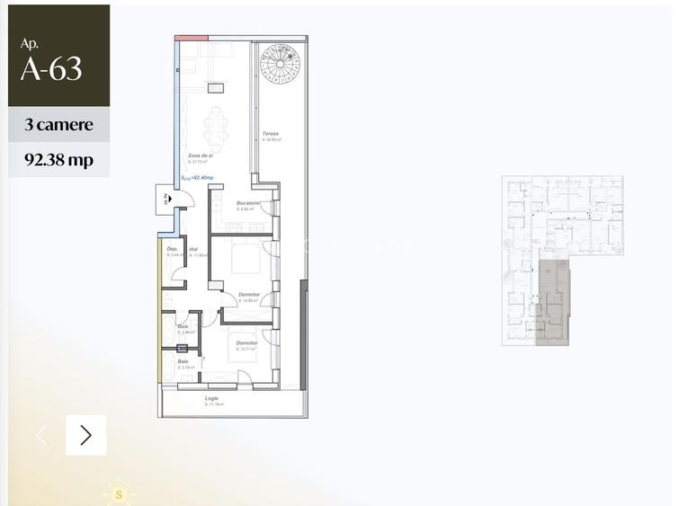 Penthouse exclusiv – rafinament, lumină și priveliști spectaculoase! - 9