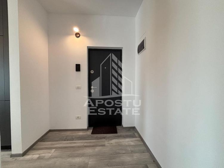 Apartament nou,2 camere si curte de 20 mp,mobilat Torontalului