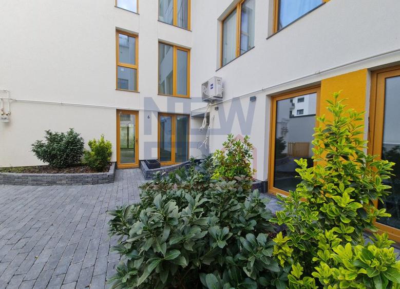 Apartament 3 camere cu terasa si gradina 80 mp, bloc boutique in zona Domenii