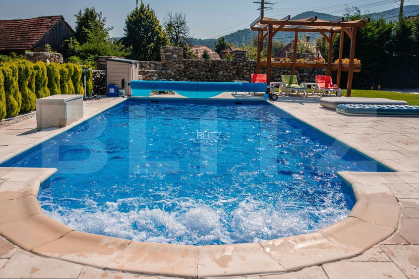 Pensiune cu piscină și teren de 3.000 mp | Zonă turistică Livezile – Rimetea - 4