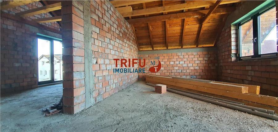 Casa la rosu S+P+M toate utilitatile de vanzare Alba Micesti