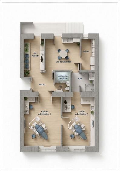 De vânzare potențial apartament ultracentral Arad