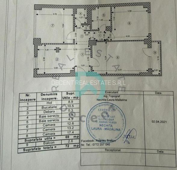 Apartament de vanzare  Racadau, Brasov - 10