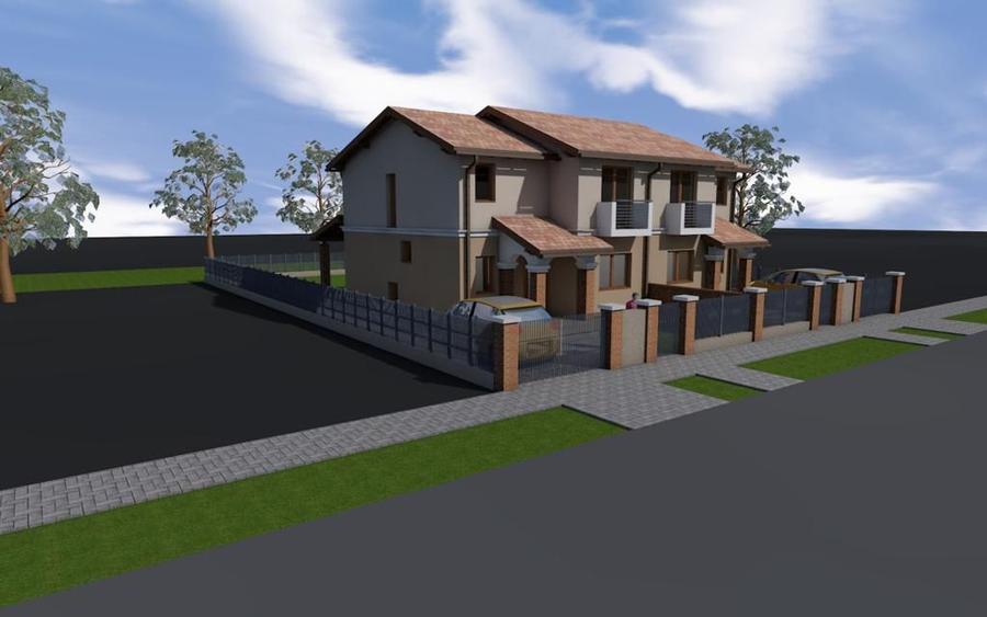 1/2 Duplex, P+1, 5 camere, 104mpU, 350mpT, Cartierul Primaverii!