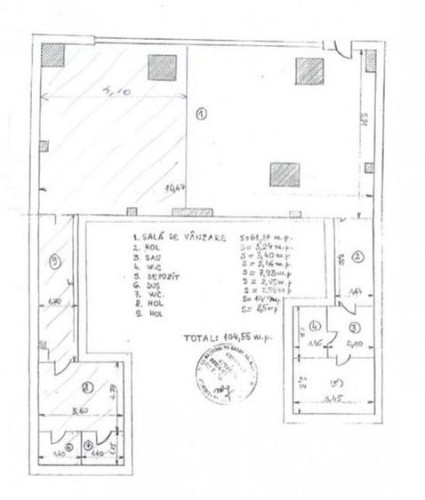 Spatiu comercial de vanzare zona Stefan cel Mare, Bucuresti 104 mp - 6