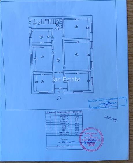 Lunca Cetatui Vila P+ E su=193mp centura iasi pot locui doua familii