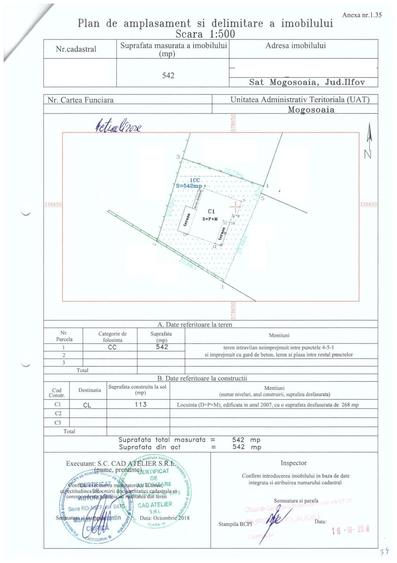 Mogosoaia,apr.lac,toate utilitatile,S+P+Em,individuala,rustica,cocheta,semineu - 32