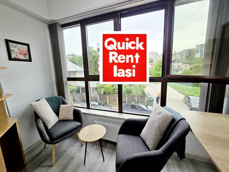 Palas Mall Bloc Nou Apartament 2 Camere Open Space Modern De Inchiriat