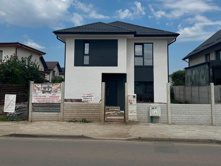 Vila 5 camere si teren 426mp Bragadiru