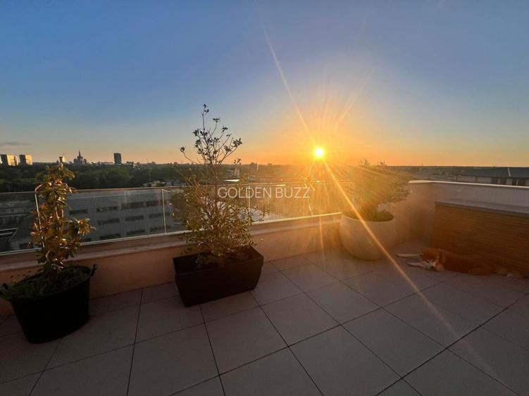 Penthouse Aviatiei De Inchiriat | Complet Mobilat | View  Superb - 11