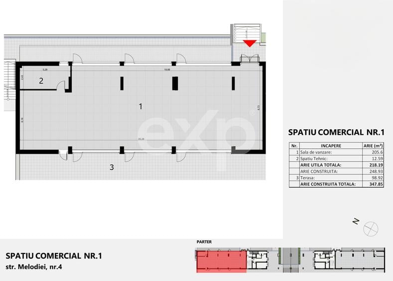 Spatiu Comercial, Zorilor, langa liceul Waldorf, 0% Comision