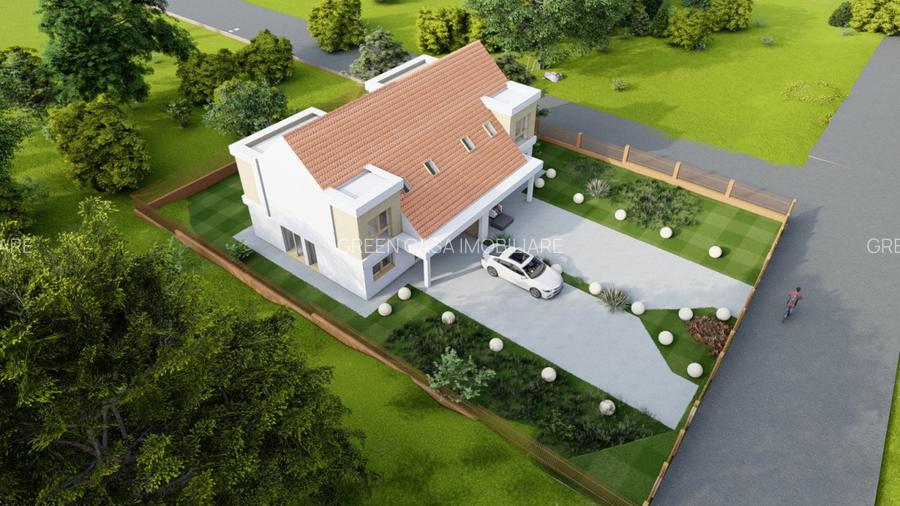 Duplex de vânzare, 118mp utili, 325mp teren Chinteni - 7
