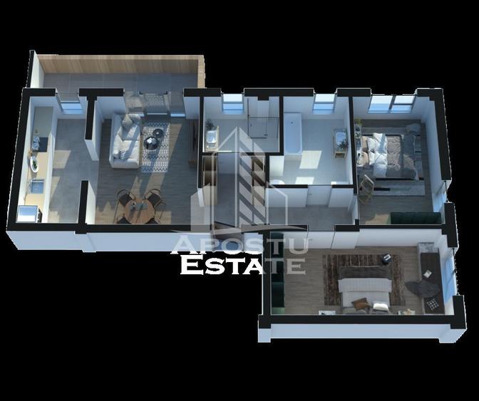 Apartament cu 3 camere, de vanzare,Torontalului,Timisoara