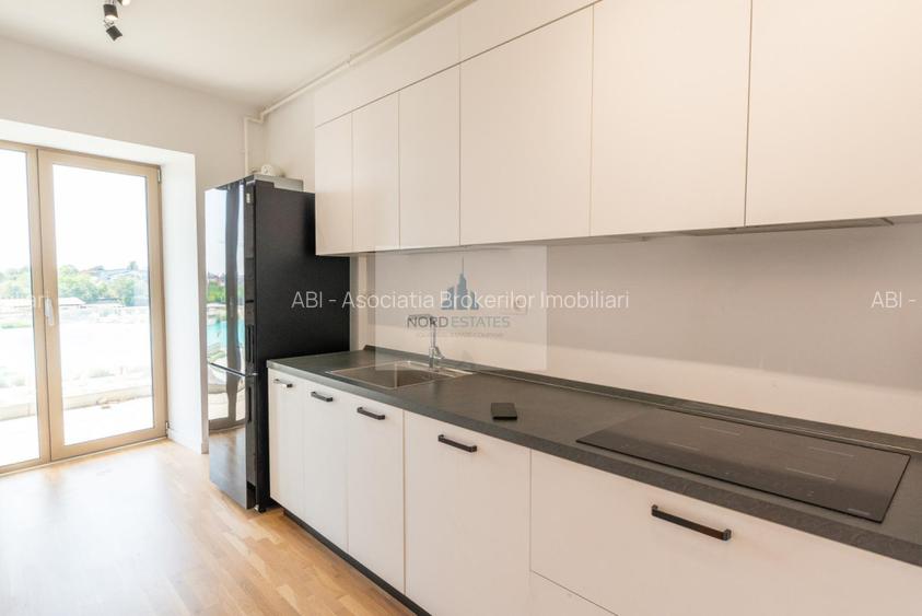 NEMOBILAT-Apartament nou de inchiriat-Baneasa-garaj-CT-2 bai - 12