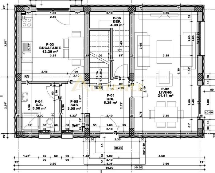 Vila individuala, 4 camere, 3 baie, curte 210mp